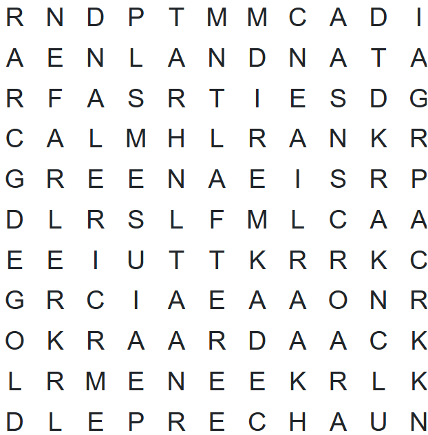 SMN Word Search 3/17/25