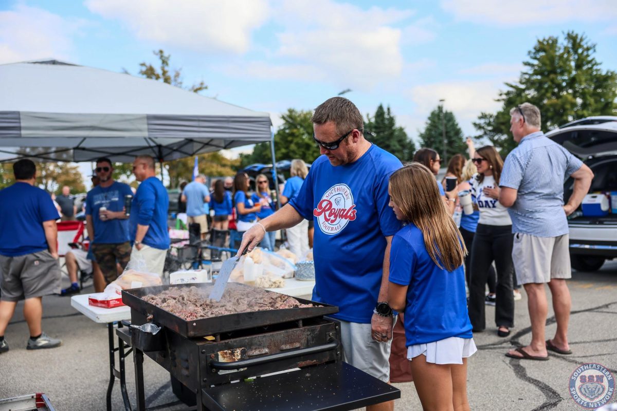 Royals tailgate on Aug 22, 2025 at Hamilton Southeastern High School. 