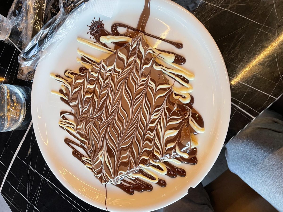 Delicious Triple Chocolate Crepe served at Melt N Dip on Sep 20, 2025. 
