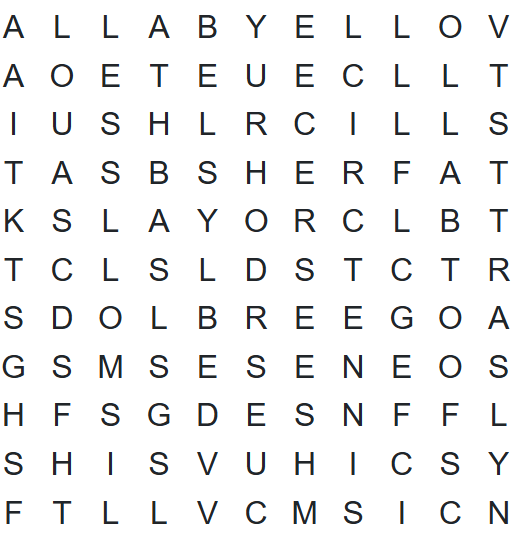 SMN Word Search 9/12/25