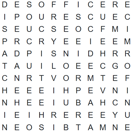 SMN Word Search 10/9/25