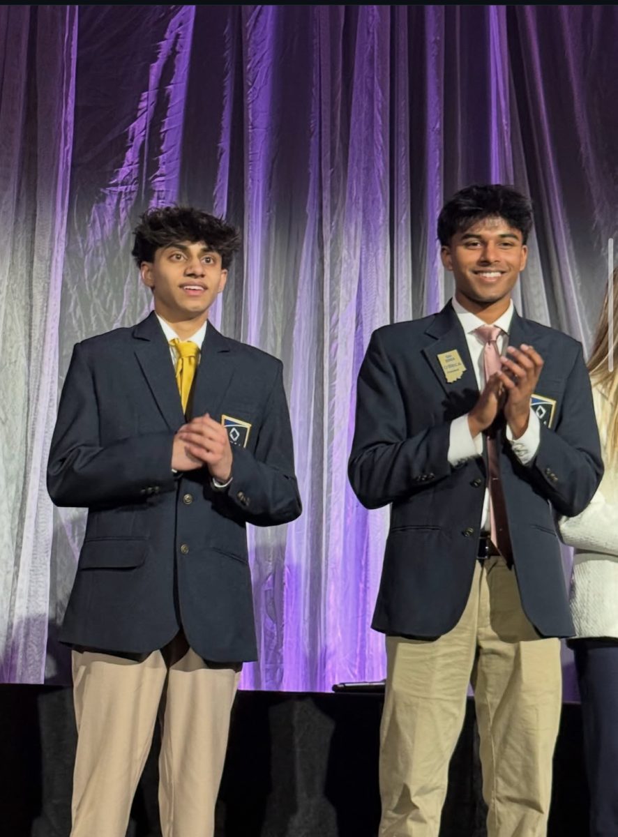 Vihaan won the election for DECA State president on Mar. 1, 2026 at the Indiana State DECA Conference. 