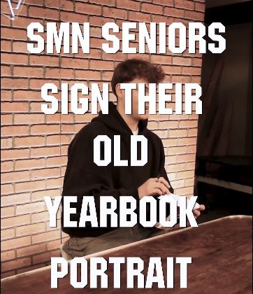 25-26 SMN Seniors Sign Freshman Portraits